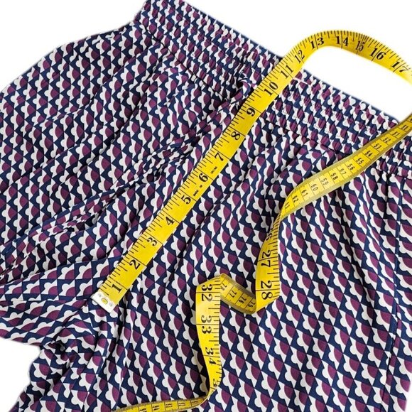 Aritzia Babaton Luiz Wide Leg Cropped Tie Waist Print Pants, Size Small, NWT - Picture 6 of 10